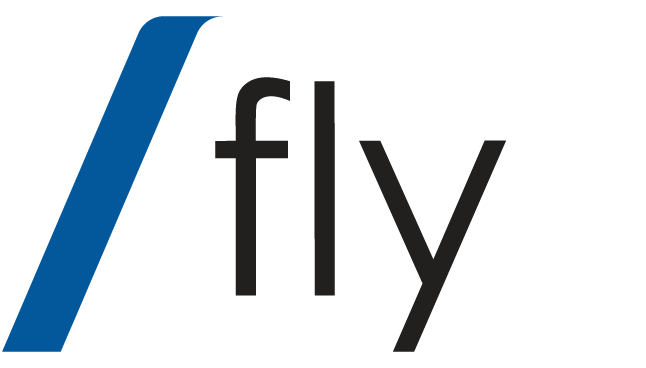 flyONLY Logo MX on dark