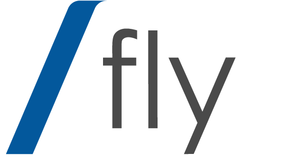flyGATEWAY Logo on Gateway Grey